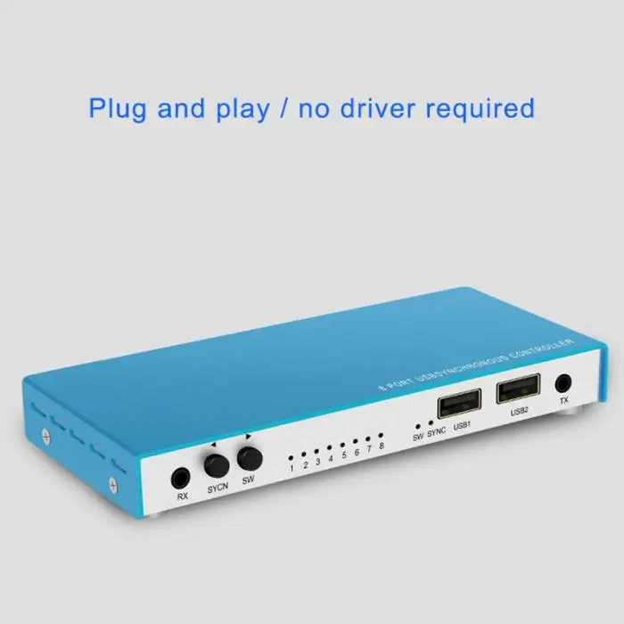 8 Порты и разъёмы Synchronizor USB клавиатура Мышь синхронный Управление; для нескольких ПК игры Управление