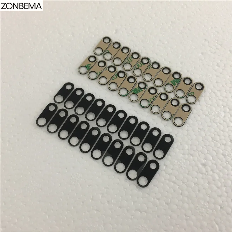 Zonbema 200pcs For Iphone 7 8 Plus Back Rear Camera Glass Lens With