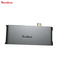 5 в 1 4K отображает type-C USB 3,0 USB3.0 концентратор для HDMI Micro SD TF SDHC кардридер многопортовый конвертер для MacBook PC