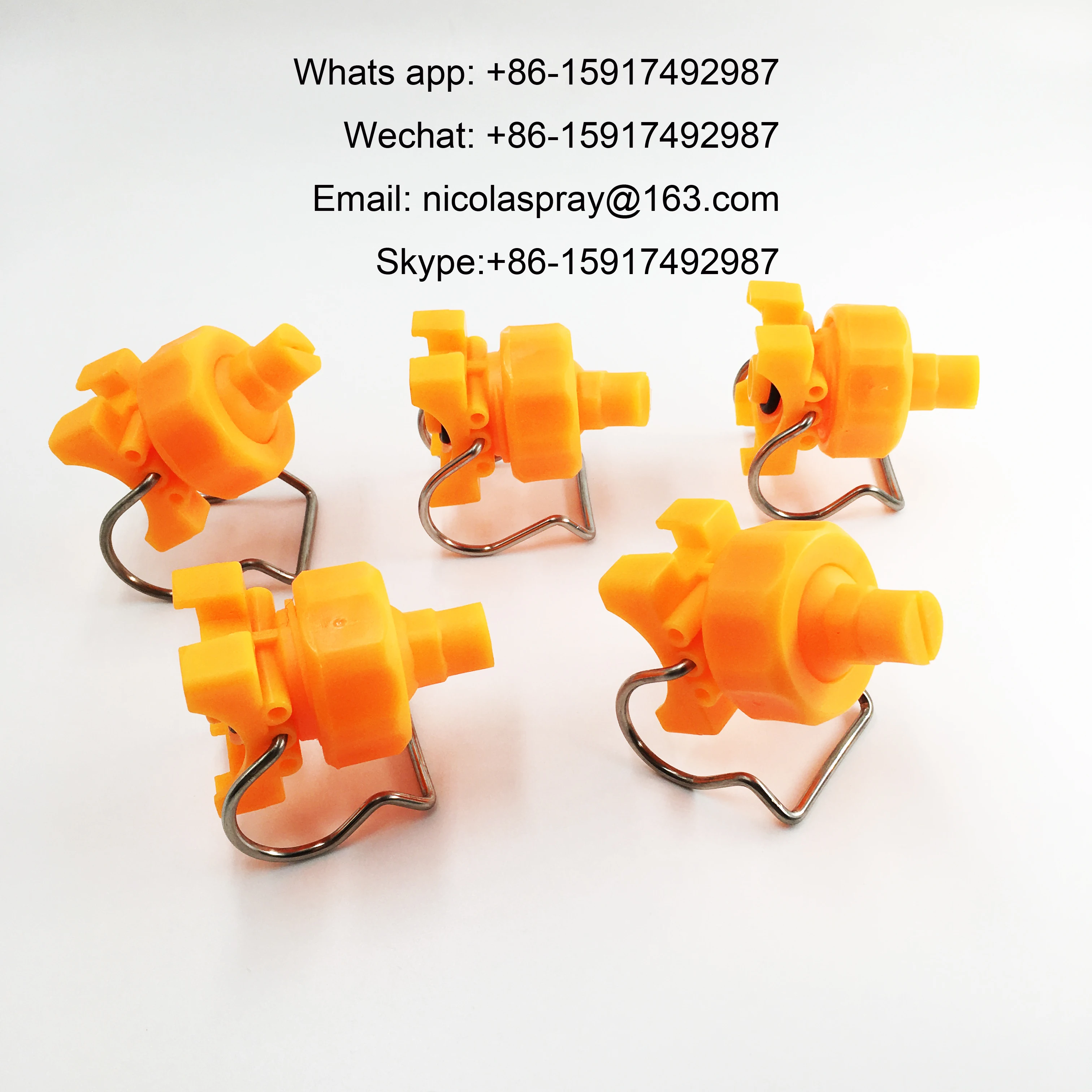 

(40Pieces)Industrial Coating Spray Pretreatment Single Slamp Nozzle Water Mist Spray Nozzle Fan/Cone Nozzle