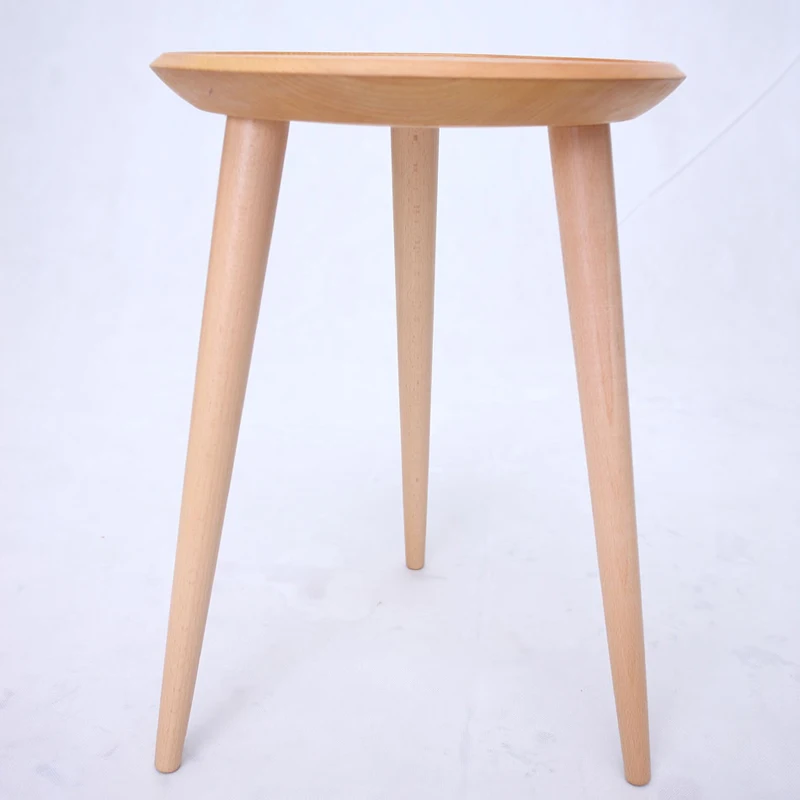 16 inch Round Beech Wood Coffee Table