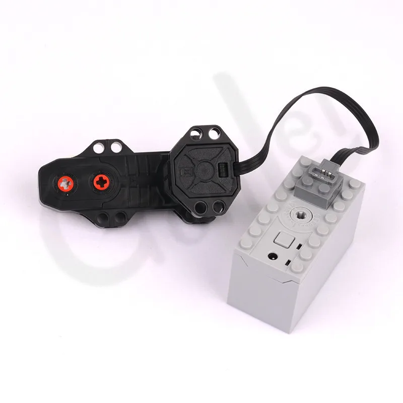 

Technic Power Functions Electric RC Race Buggy Motor Rechargeable Battery Box Can Adjust Output Power MOC Building Block Toys