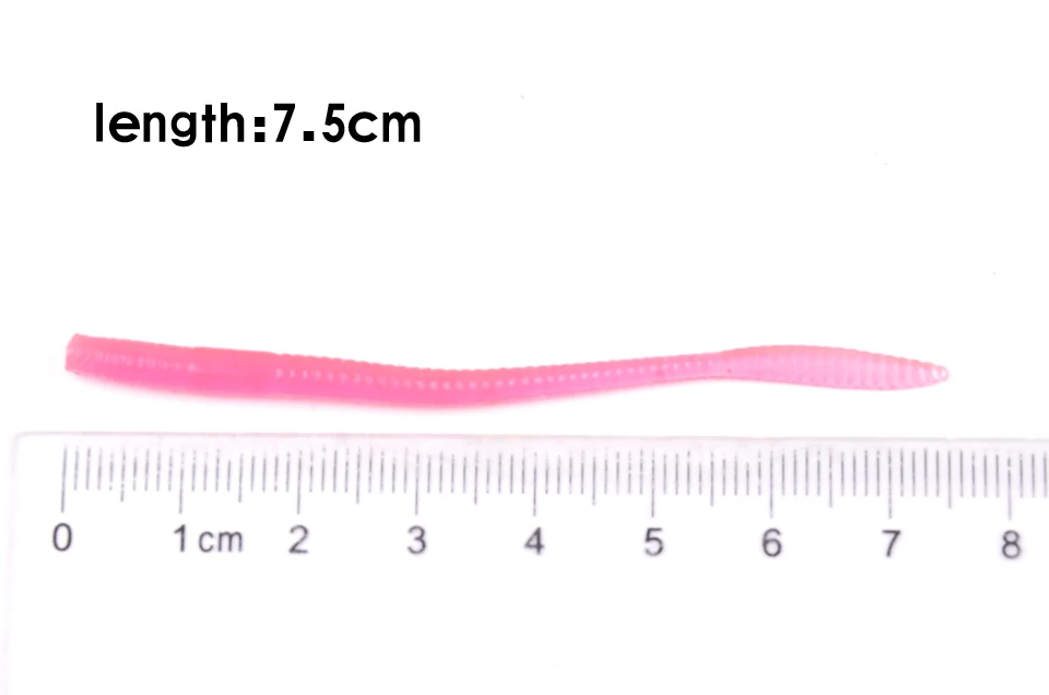 Рыболовная Приманка 10 шт. 0,5 г 7,5 см Силиконовые черви для приманки воблеры и крутящиеся приманки искусственная Мягкая наживка Карп рыболовные снасти Swimbaits pesca