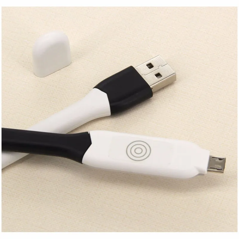 Micro USB кабель 19 см 3 в 1 Мини свет сенсорный выключатель лампы быстрой зарядки для