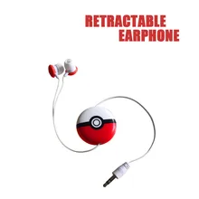 Good Gift 3.5mm Cartoon Earphone headphone headset earbuds retractable headphones For Samsung Xiaomi HTC MP3 MP4