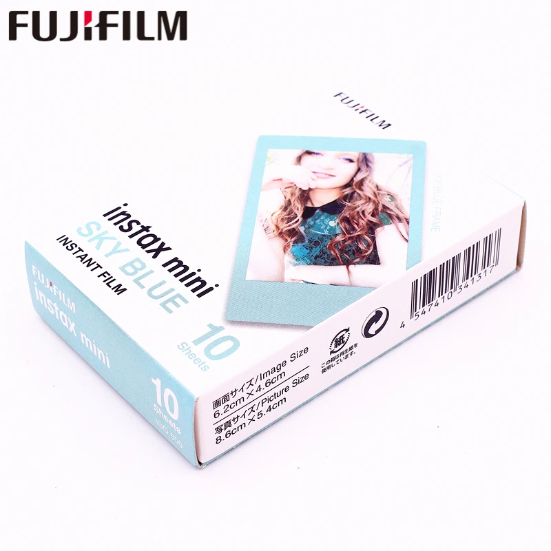 Пленка Fujifilm Instax Mini8 монохромная моно+ черная рамка+ небесно-голубая+ розовая пленка для мини 7 8 9 25 70 90 пленка для камеры SP-1 2