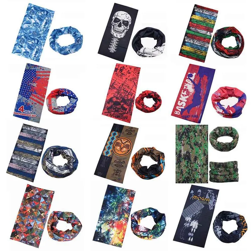 

Newest Multifunctional Headband Neck Outdoor Sport Cycling Bandana Seamless Outdoor Cycling Scarf Mask Women Scarf