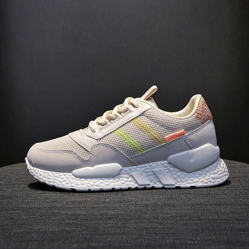

2019 autumn new fashion simple solid color flat shoes women trend comfortable versatile mesh breathable casual shoes