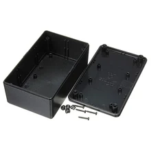 Best Price Waterproof ABS Plastic Electronic Enclosure Project Box Black 103x64x40mm Electrical Connector