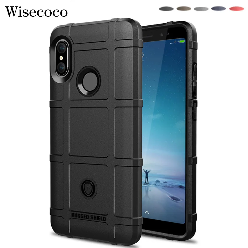 

Mi Redmi Note 5 Pro Back Cover Silicone Rugged Protective Case for Xiaomi Redmi Note 5 64 128 Go Global Accessories Armor Bumper