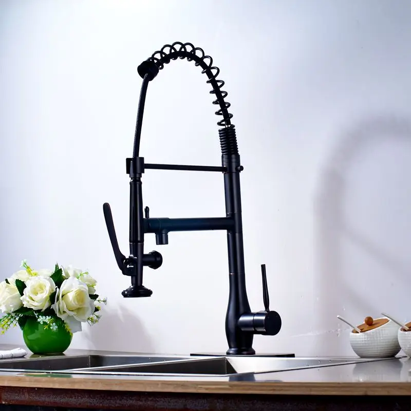 Uythner-Superior-Quality-Heighten-Solid-Brass-Oil-Rubbed-Bronze-Kitchen-Faucet-Mixer-Tap-Sharp-Handle-Round (1)