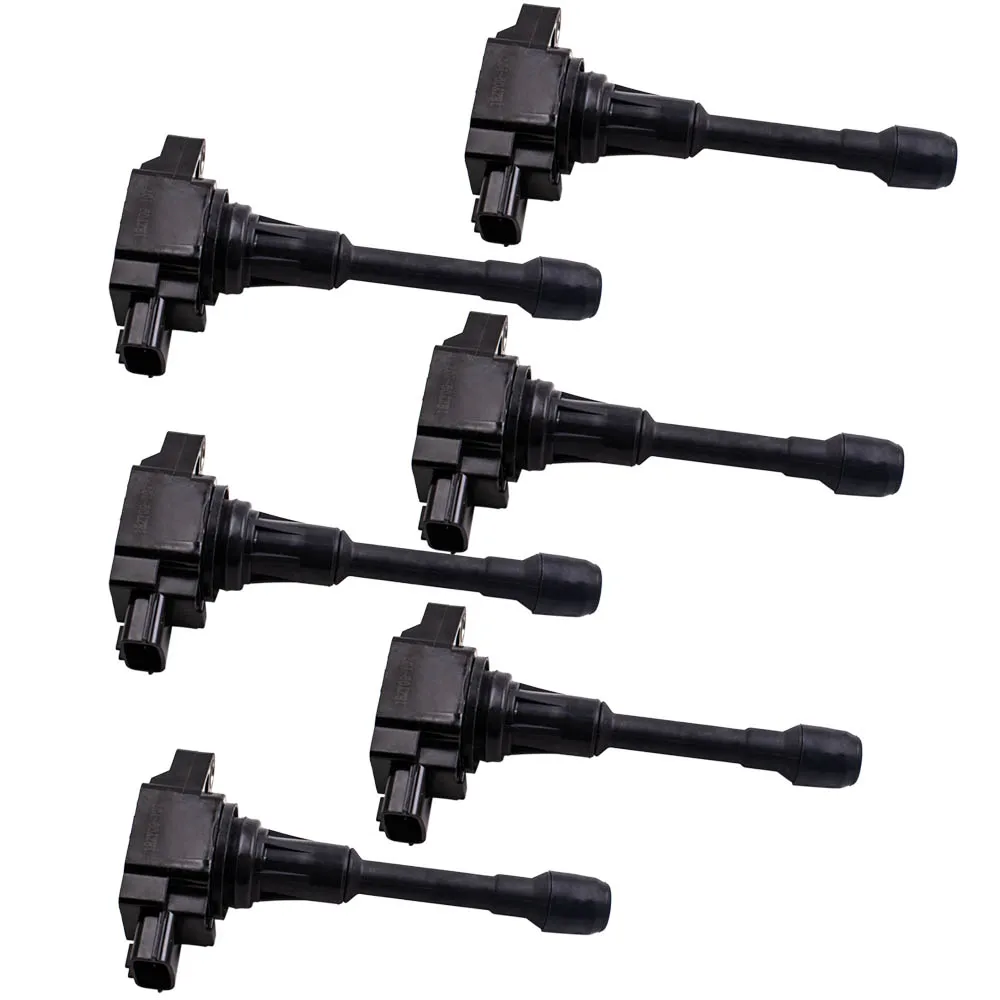 6pcs Ignition Coil Pack For Nissan 370z For Infiniti M37 3.7l V6 2011