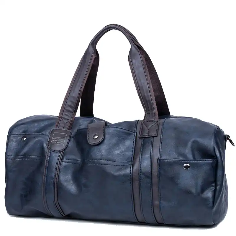 leather gym bag women's
