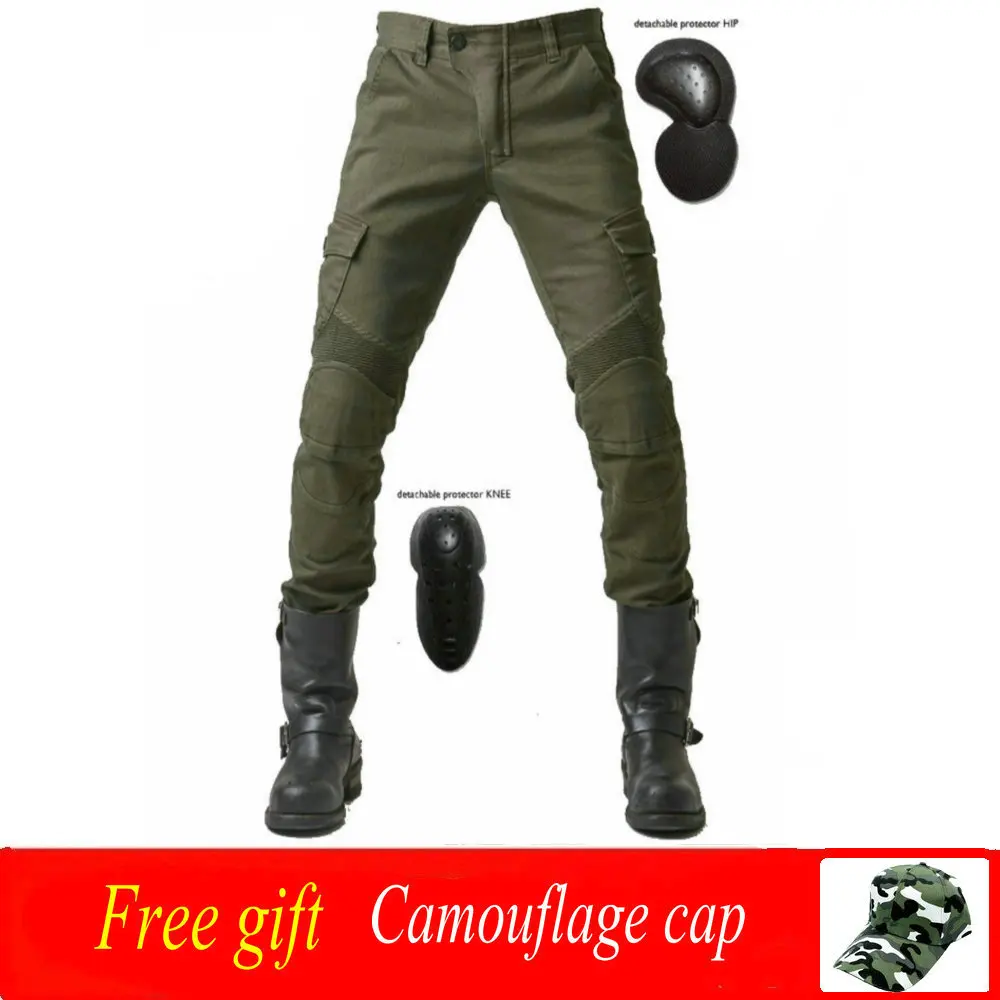 

2018 new uglybros MOTORPOOL UBS06 jeans men's motorcycle jeans pants protection equipment moto pants racing pants 2