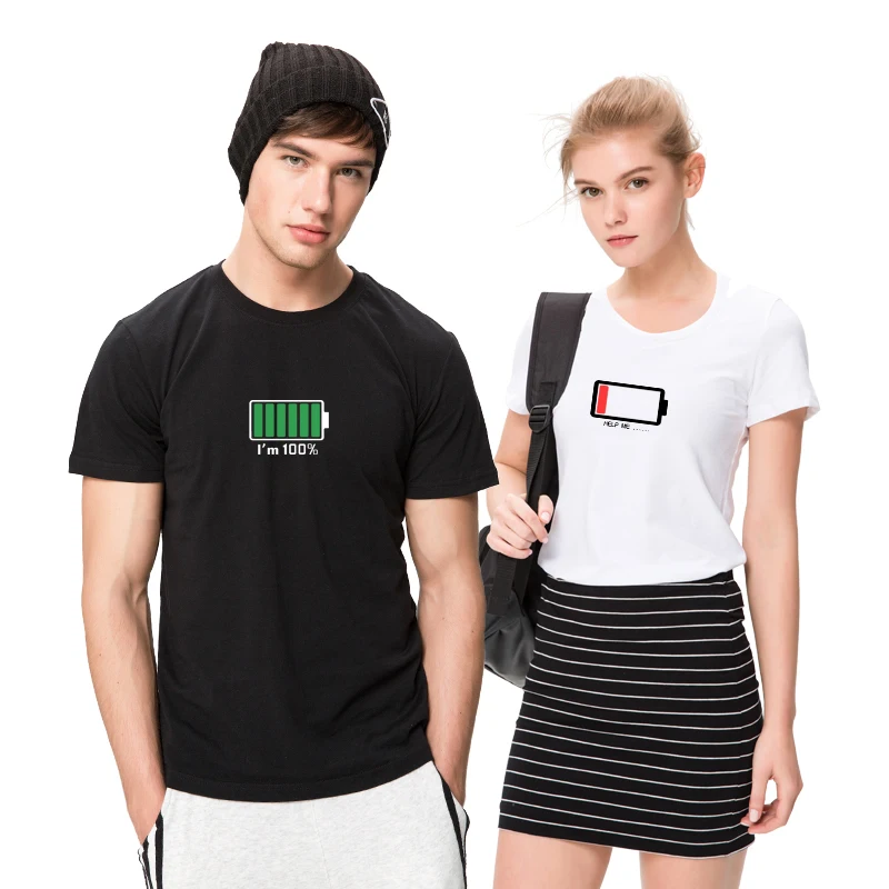 HanHent divertido diseño de la batería 2018 camiseta para parejas, regalo de San Valentín Camisetas amantes Hip Hop camiseta homme Camisetas camisa HanHent divertido diseño de la batería 2018 camiseta para parejas, regalo de San Valentín Camisetas amantes Hip Hop camiseta homme Camisetas camisa