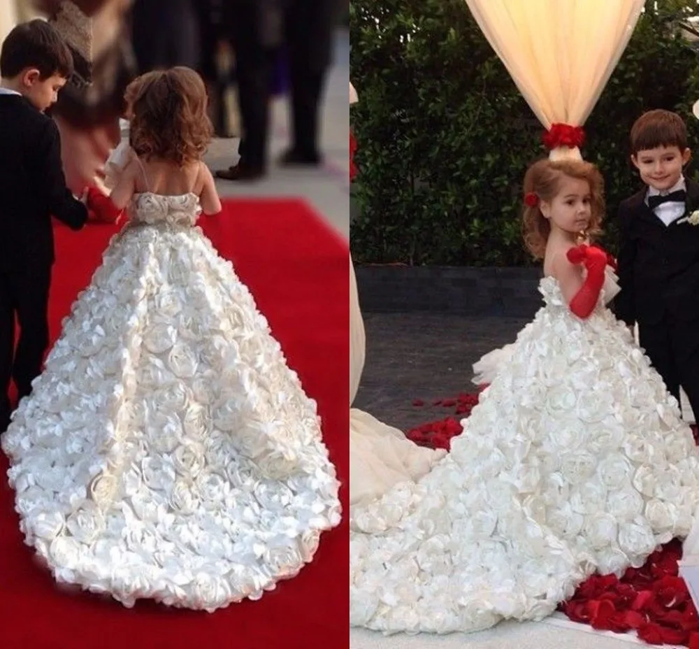 Handmade-Flowers-Flower-Girl-Dresses-Spaghetti-Strapless-Sleeveless-A-Line-Floor-Length-Long-Flower-Girl-Dresses