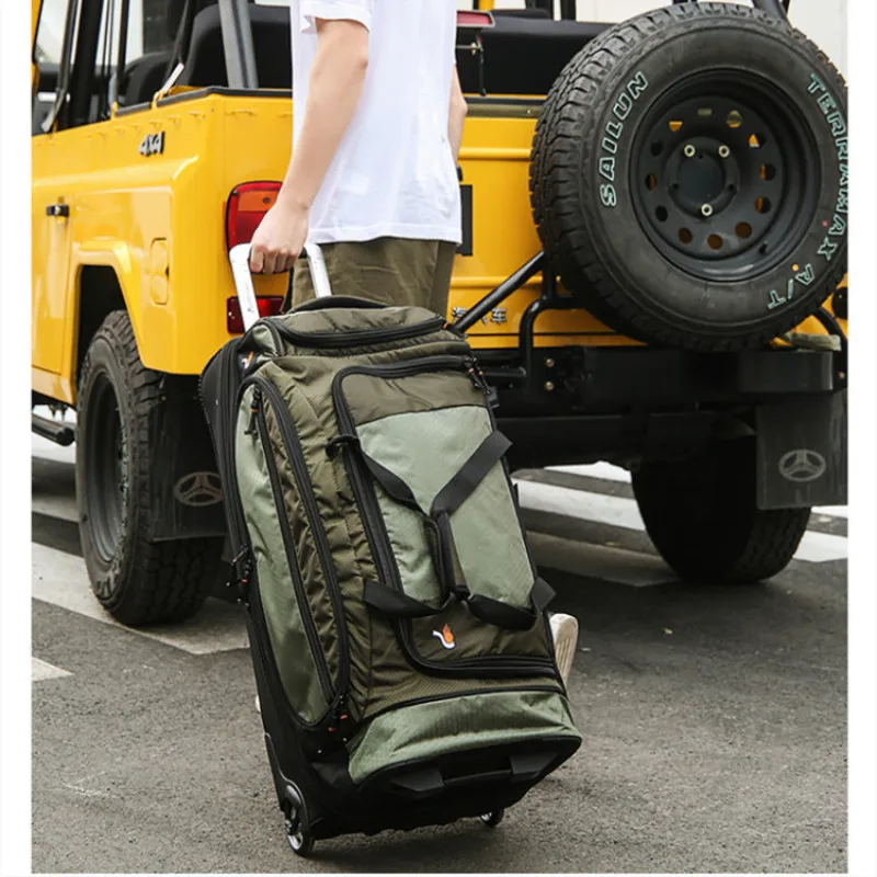 Oxford carry on trolley case,Rolling luggage,One way wheel large