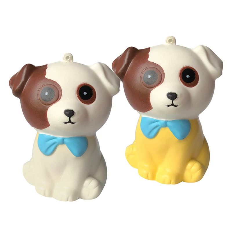 Милая игрушка для детей SSquishies восхитительный щенок медленно поднимающийся для выдавливания крема ароматизированные игрушки для снятия стресса для мальчиков и девочек 4