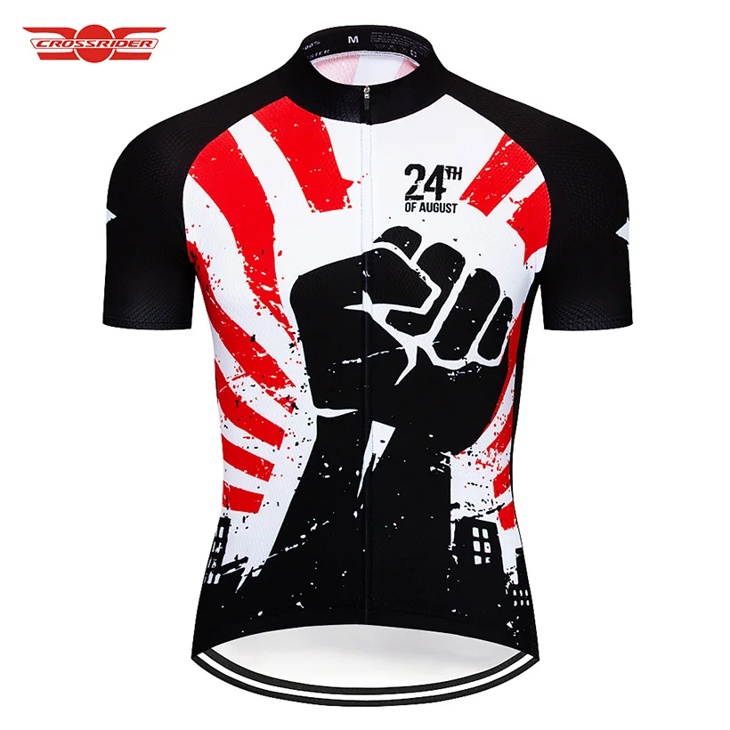 Hot Sale Summer Mens Cycling Jersey Quick Dry Mtb Shirt Bike Clothing