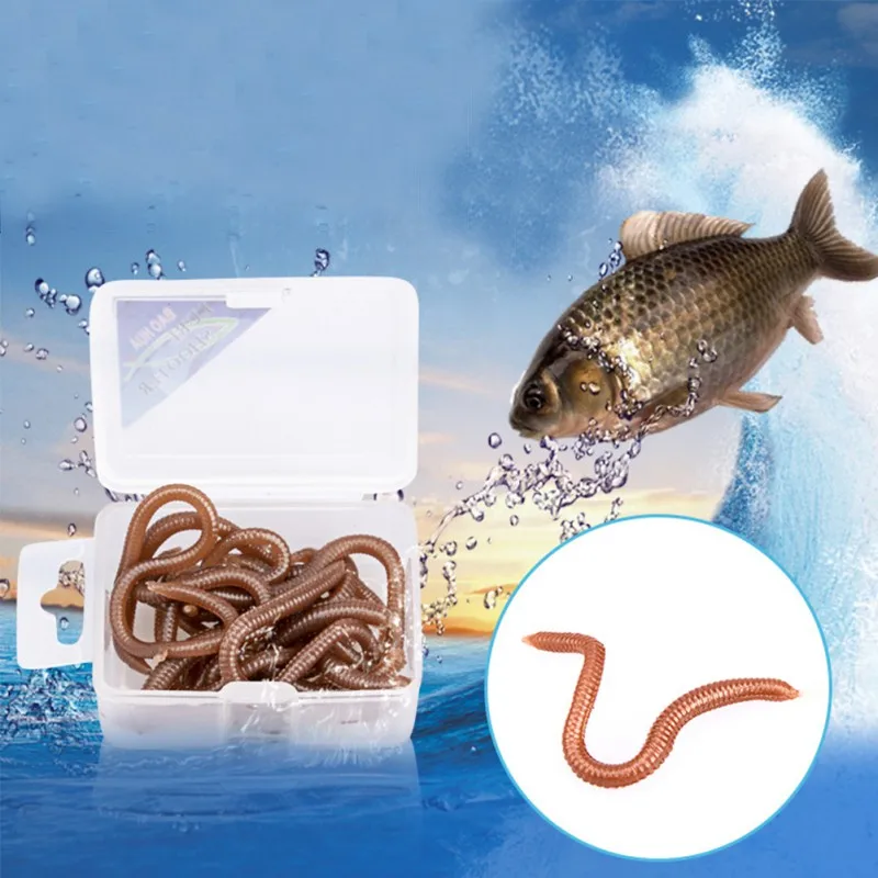

20g taste box fish bait silkworm sea otter bread worm musk corn omnipotent soft bait Silicone and flavor