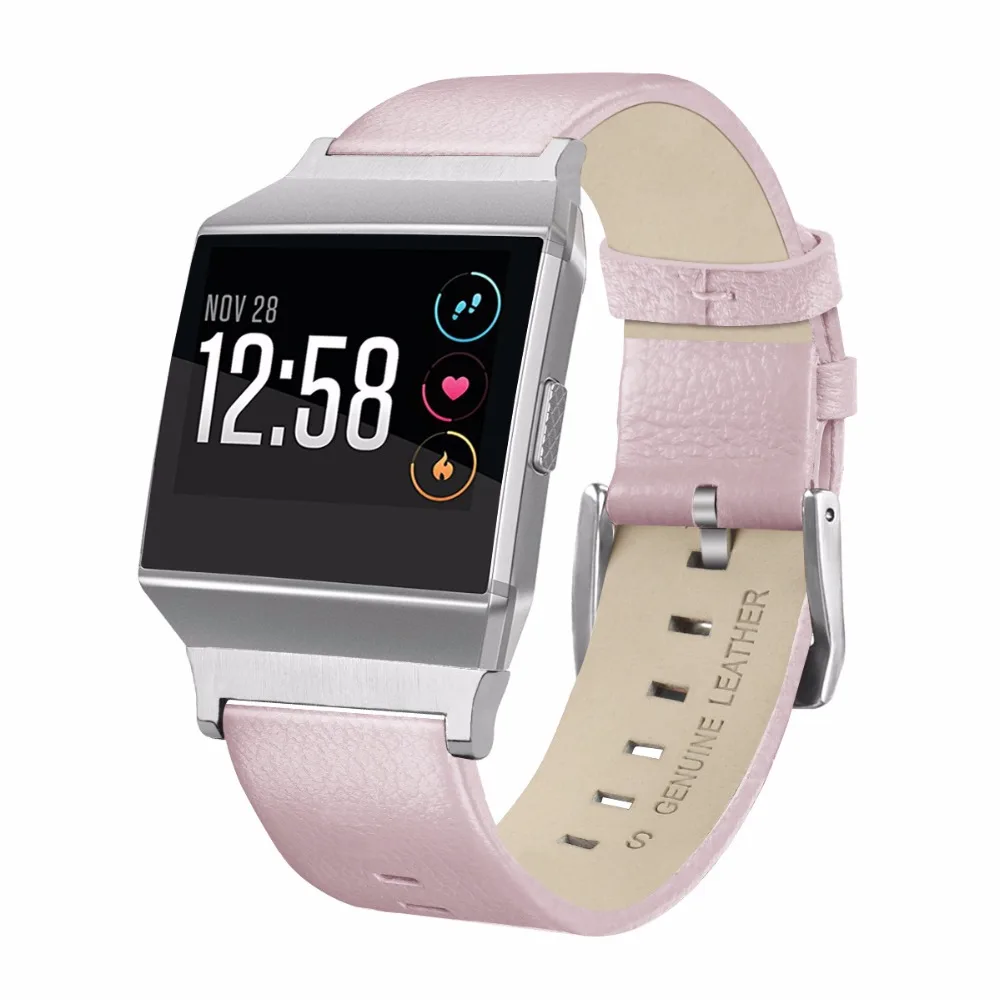 Кожаный ремешок для fitbit ионной замена Браслет наручные часы SmartWatch|leather strap band|strap