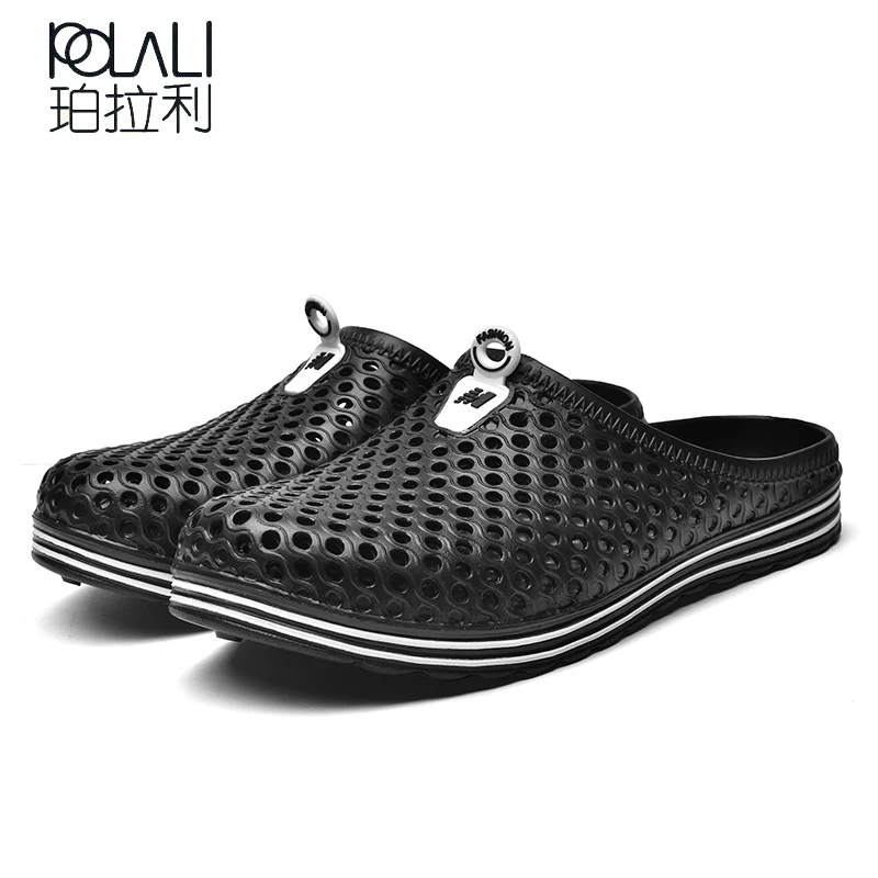 Hot NEW Summer Men Sandals Fashion Hollow Out Breathable Beach Slippers