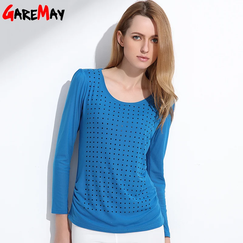 Long Sleeve Shirts Fashion Woman Casual Tops Office