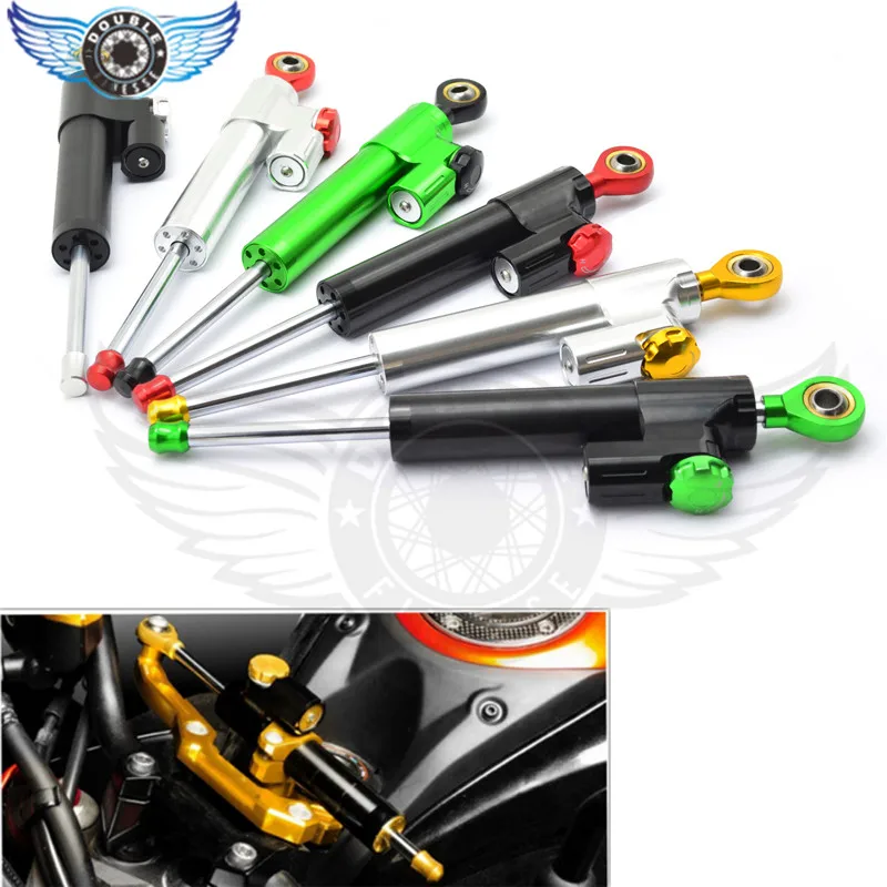 

Universal CNC Aluminum Motorcycle Steering Damper For Honda Suzuki BMW Yamaha MT09 ktm kawasaki Z750 Z1000 z800 A YZF1000 R1 YZF