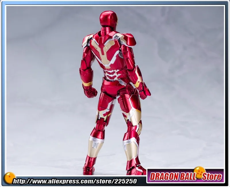 Оригинальная фигурка BANDAI Tamashii нация СВЧ/S. H. Figuarts-Железный человек MK43/Mark 43