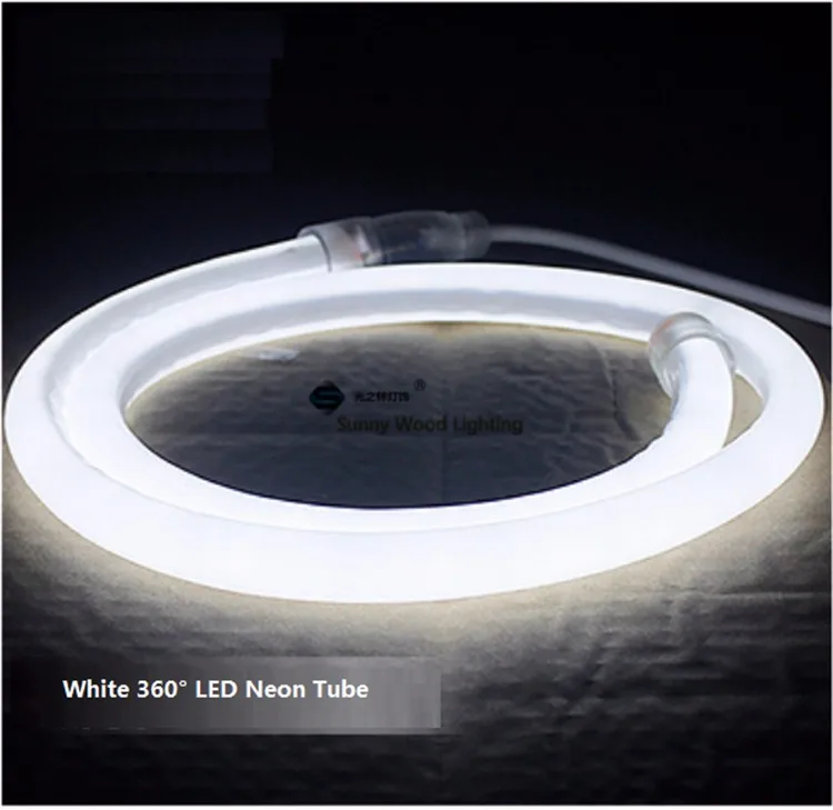 1-10 м 16 мм Стандартный Диаметр Круглый неоновый гибкий, 120 шт 2835/м 360 градусы освещение Светодиодное неоновая трубка, 220-240 В светодиодная вывеска