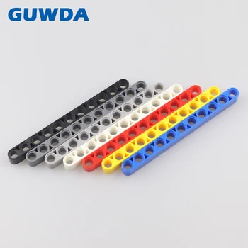 

100PCS Technic Liftarm 1x11 Thick DIY Model Toys Bricks Parts Compatible With LegoINGlys Creator Beam Bulk Building Blocks 32525