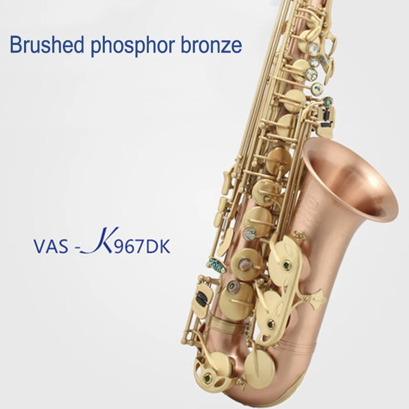

VIBRA VAS-K967DK Alto E flat Saxophone phosphor bronze Professional Music Performance Instrument Sax With Case,Gloves,mouthpiece