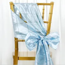 Marious бренд Новое поступление ленты для свадебных стульев плед атласный стул пояса Банкетный стул бант накидка для стула