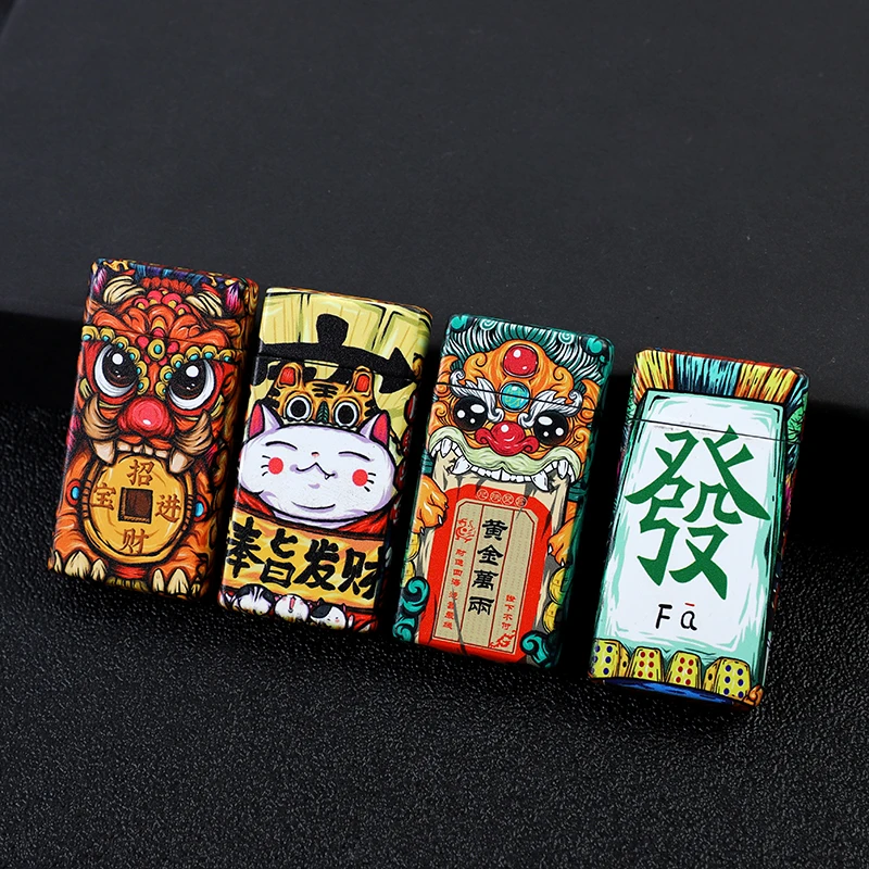 

Electronic Two Flames Torch Turbo Lighter Metal Lighter Gas Lighter Cigar Cigarette Lighters Smoking Accessories Gadgets For Men