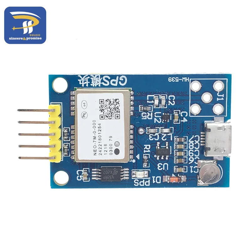 Gps Neo-6m модуль спутникового позиционирования макетная плата NEO-7M 7 м для Arduino STM32 C51 51 MCU микроконтроллер