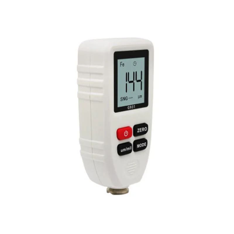  Digital Range 0-1300um Portable Coating Thickness Gauge Meter With Sensitive Probe Car Paint Fe/NF 