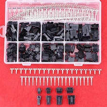 520 шт./компл. 2,5 мм разъем контактный разъем обжимной терминал Мужской Женский Разъем Корпус комплект на возраст 2, 3, 4, 5 Pin JST SM жильный кабель Разъемы
