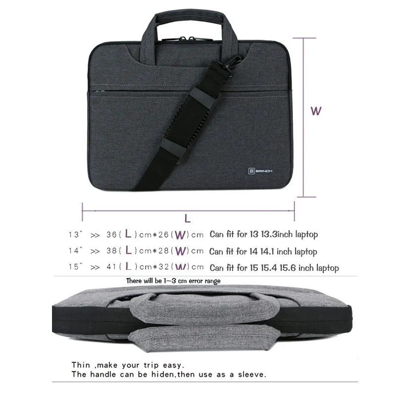 Laptop bag 13.3 14 15.6 inch waterproof notebook bag for macbook air pro 13 15 laptop shoulder bag briefcase for woman handbag Laptop bag 13.3 14 15.6 inch waterproof notebook bag for macbook air pro 13 15 laptop shoulder bag briefcase for woman handbag