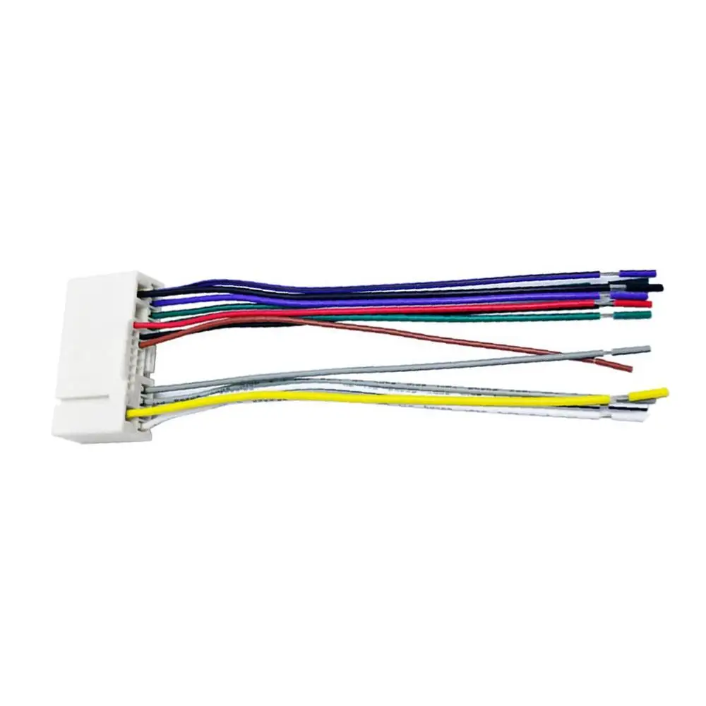 

Audio Car Radio Power Cables Adapter Cable For Mazda 2 3 5 6 8 CX5 CX7