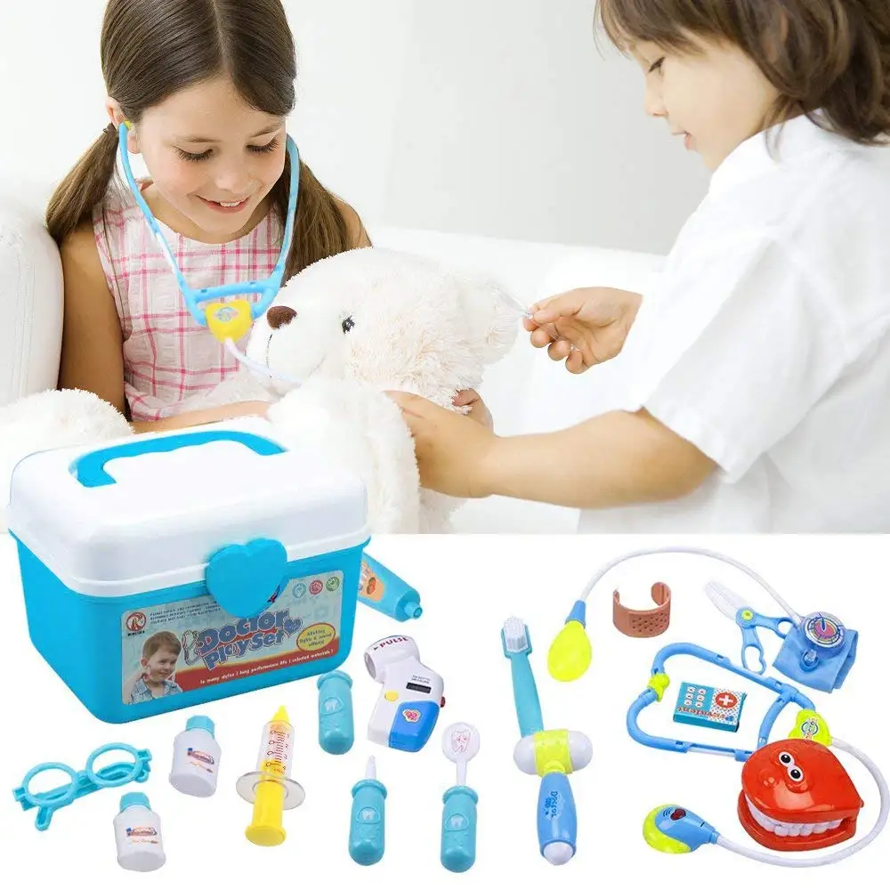 doctors play set with coat