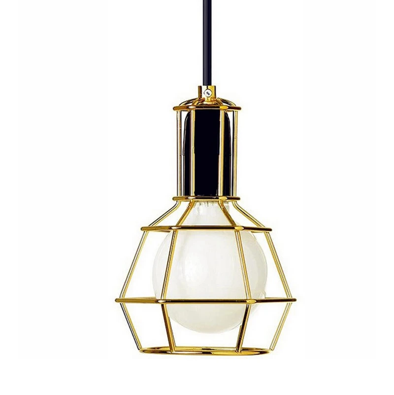 

One combo 6/8/10/12/14 light retro plated iron lampashade spider pendant light decorative loft with E27 holder by free EXPRESS