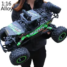 1/16 RC автомобиль 4WD альпинистский автомобиль 4x4 двойной привод двигателей Bigfoot автомобиль дистанционное управление Модель внедорожный автомобиль oys для мальчиков детей