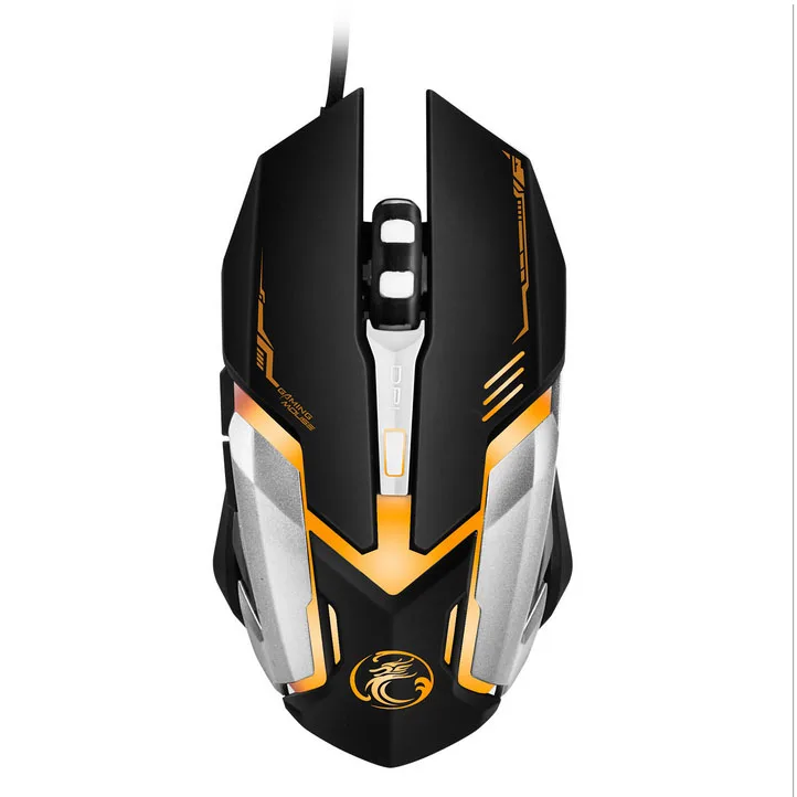 Wired Gaming Mouse 6 Buttons Game Mice Optical USB PC Mouse Gamer 4800 DPI Ergonomic Computer Mice