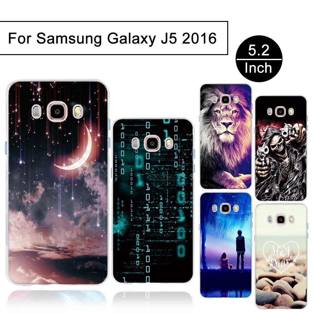 Чехол для Samsung Galaxy J5 2016 J510 SM-J510F нарисованный ТПУ чехол силиконовый телефона |