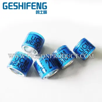 

200pc free shipping pigeon ring bands for 2016 free color ring with pigeon photo
