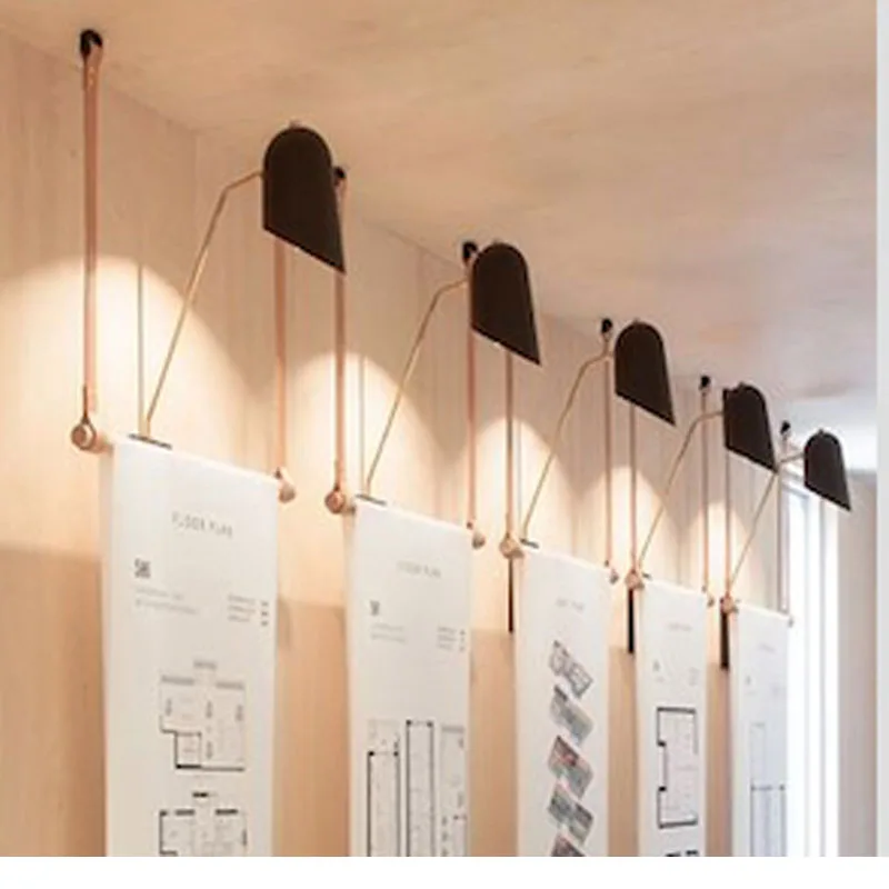 Us 73 14 5 Off Light Brown Vegetable Tanned Clothing Store Hangers Clothing Display Rack Belt Ceiling Hanging Hanger Wall Hanging Clothes Pole In