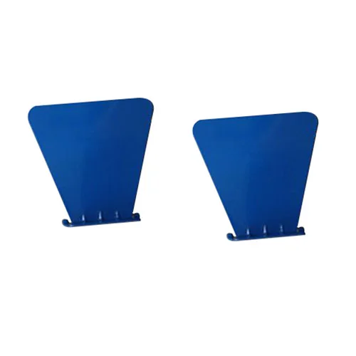 

2pcs Modern stainless metal book shelf wall invisible bookshelf for home decoration Floating Bookshelf Blue