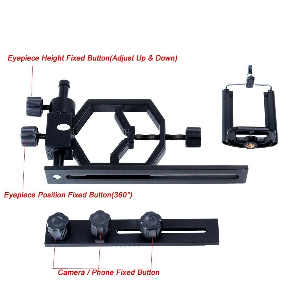 Универсальная головка штатива держатель телефона Riflescope Поддержка крепление адаптер Охотник Охота камера видеокамера телефон прикрепить Зрительная труба