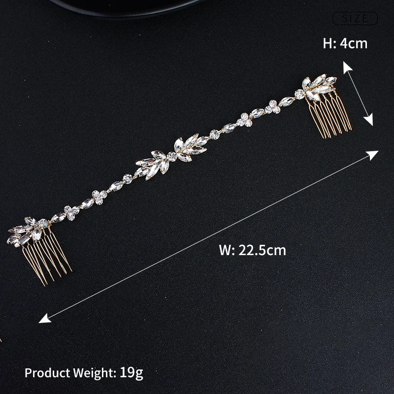 Miallo Classic Wedding Long Hair Combs Austrian Crystal Bendable Bride Hair Jewelry Accessories Women Hairpins Hairpieces hair comb,jewelry accessories,hair accessory