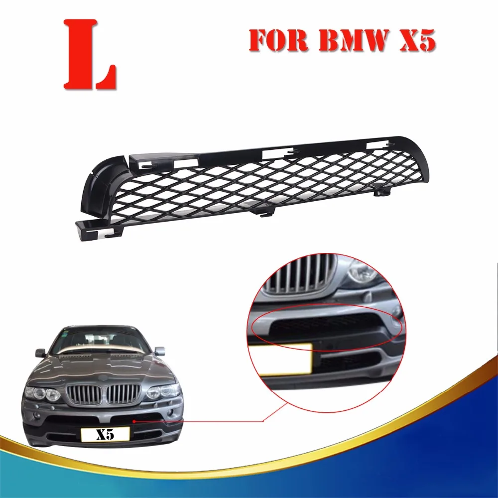 

Left side Front Lower Bumper Mesh Grille Lattice Grill For BMW X5 E53 LCI SUV 2003 - 2006 //
